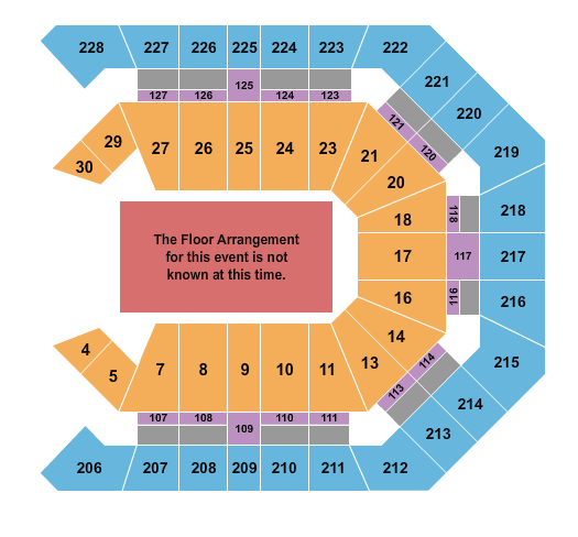 MGM Grand Garden Arena Smashing Pumpkins Seating Chart